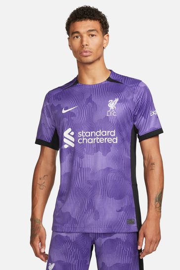 Buy Purple Blank Nike Liverpool FC Stadium 23 24 Third