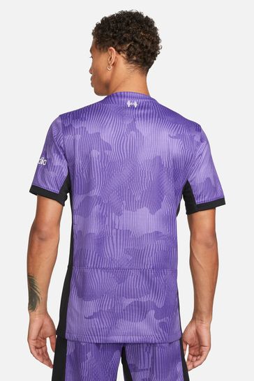 Purple liverpool clearance shirt