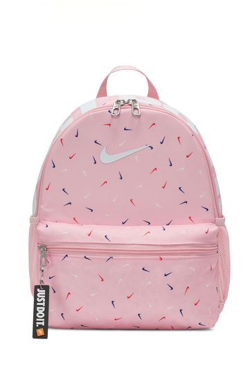 Nike Pink Kids Mini Brasilia JDI Backpack (11L)