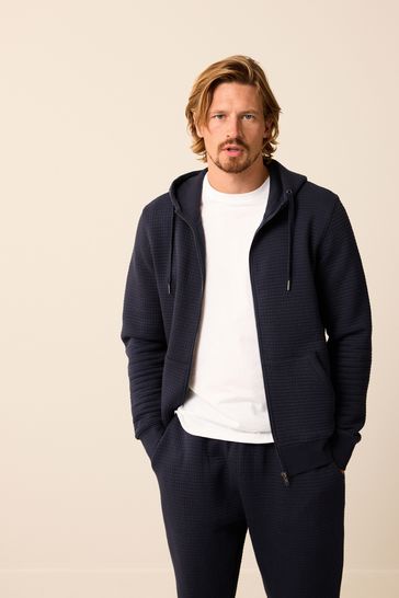 Hoodie jacket new arrivals navy blue