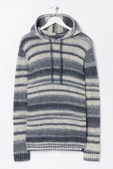 Fat face clearance knitted hoodie