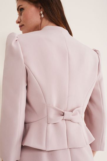 Buy Phase Eight Pink Isabella Bow Jacket from Next Ireland