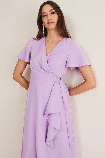 Light purple overall sales dress