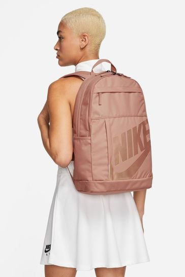 Nike Blush Pink Elemental Logo Backpack