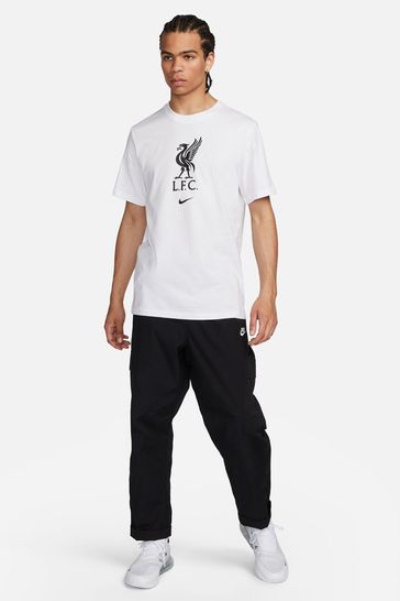 Nike White Liverpool FC Football T-Shirt