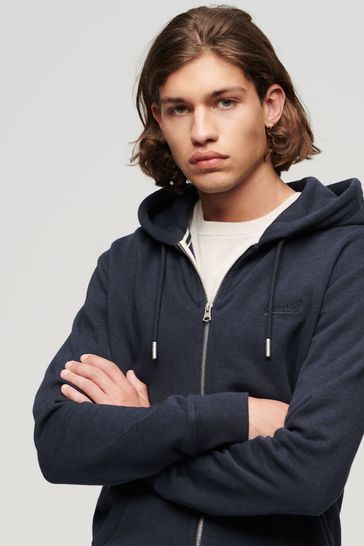 Superdry navy clearance hoodie
