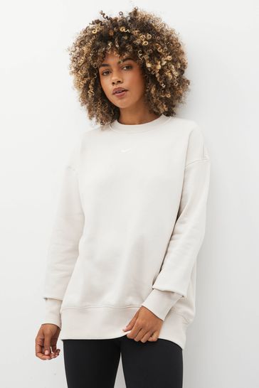 Nike oversized swoosh sweatshirt deals
