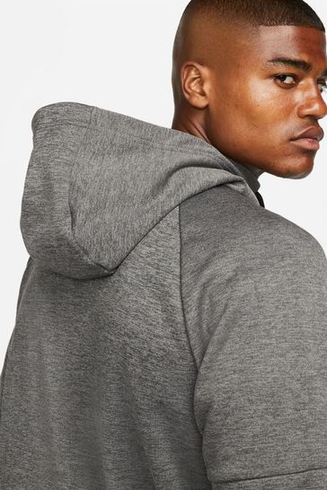 Buy Nike Charcoal Grey Therma FIT Full Zip Training Hoodie from Next Netherlands