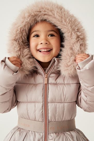 Ted baker 2024 pink puffer jacket