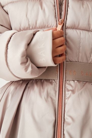 Girls ted baker leather jacket best sale