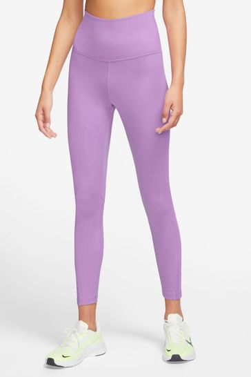 Nike Lilac Purple One High-Waisted 7/8 Leggings