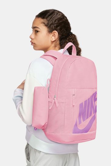 Baby pink nike hotsell backpack