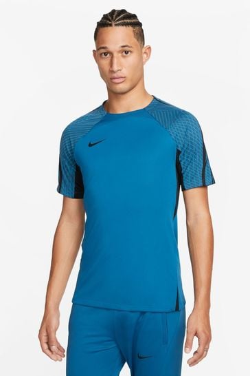 Nike Blue/Black Dri-FIT Strike Training T-Shirt