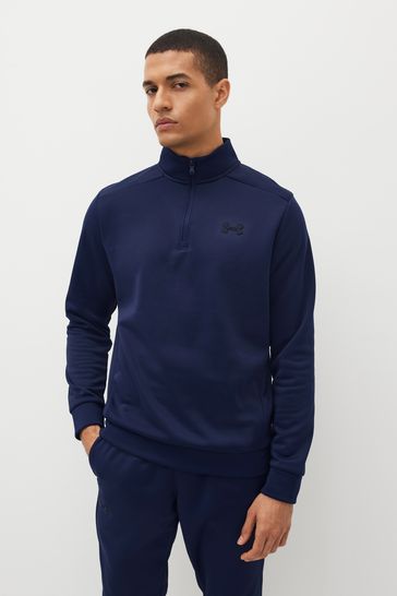 Under Armour Navy Quarter Zip Fleece