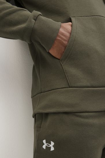 Khaki green under armour tracksuit hot sale