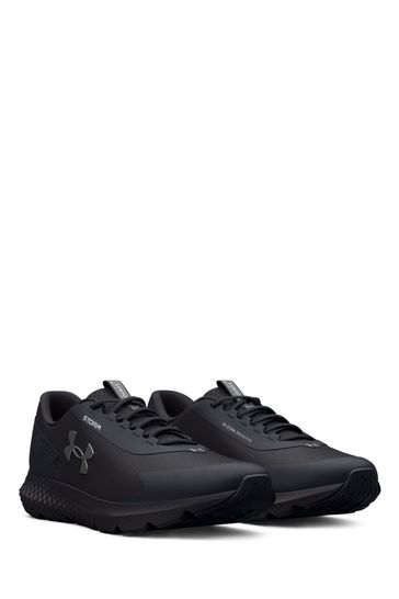 Buy Under Armour Charged Rogue 3 Storm Black Trainers from Next