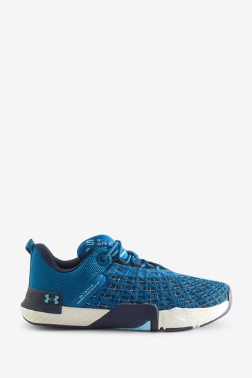 Under armour hot sale blue trainers