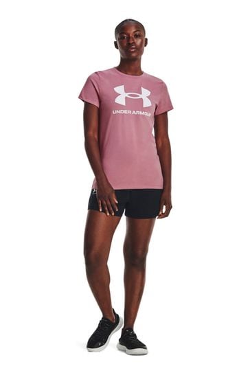 Buy Under Armour Sportstyle Logo T-Shirt from Next Luxembourg