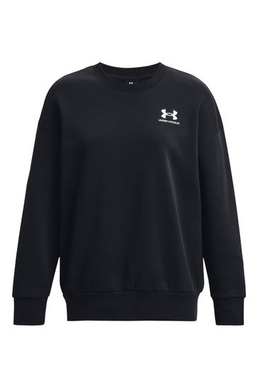 Buy Under Armour Essential Fleece Oversized Crew Sweatshirt from