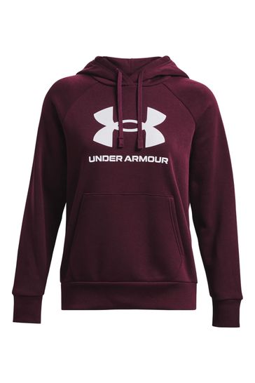Under armour logo hoodie sale