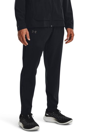 Under armour black joggers mens clearance