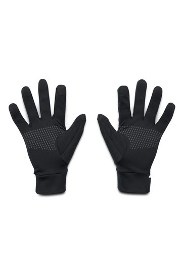Under armour black best sale gloves