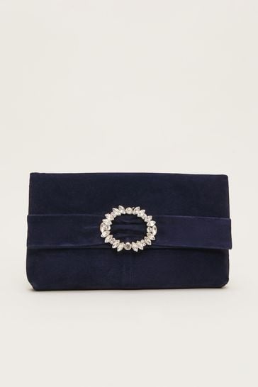 Phase eight on sale navy clutch bag