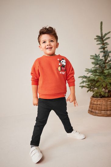 Mickey mouse cheap red sweater