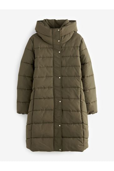 Next khaki coat deals