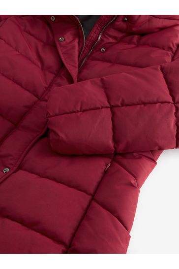Next red padded jacket cheap