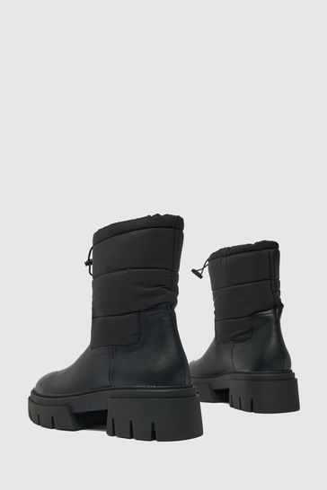 Buy Schuh Alice Black Snow Boots from Next Luxembourg