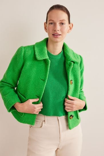 Boden shop green jacket
