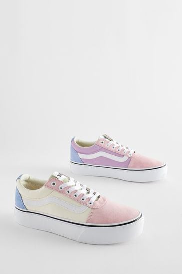 Buy Vans Purple Ward Platform Shoes from Next Lithuania
