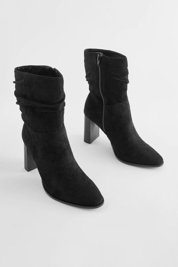 Midi heel best sale ankle boots
