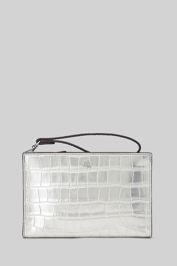 Ralph lauren store silver bag