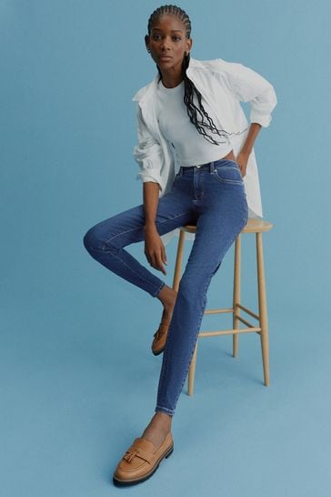 Noa slim hot sale denim blazer