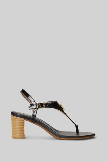 Leather heeled sandals uk hotsell