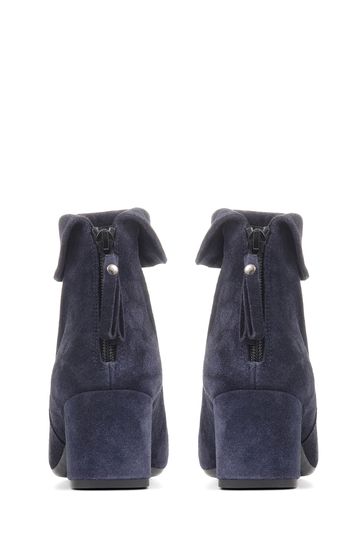 Navy blue suede best sale ankle boots uk