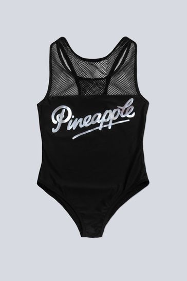 Girls black top bathing suit