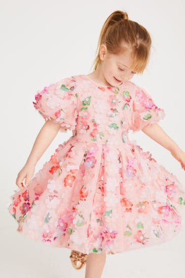 Pink Baker by Ted Baker Pink Flower Dress