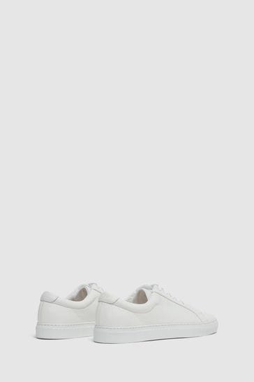 Basic white sneakers discount