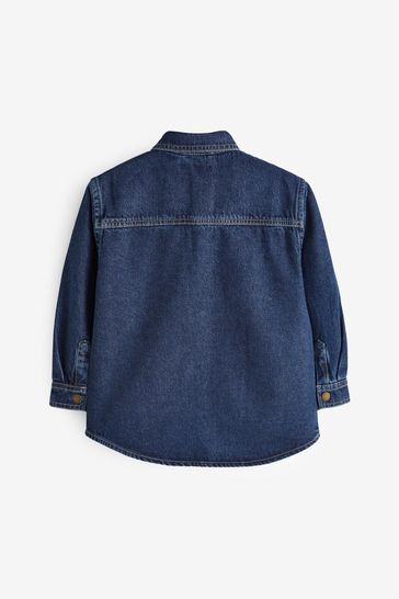 Blue Denim Long Sleeve Shirt 3 16yrs