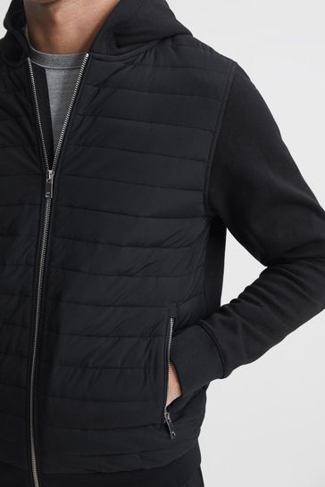 Tjw hooded quilted zip thru outlet