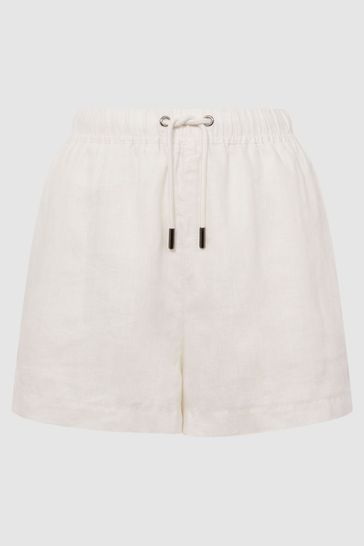 Reiss white shorts top