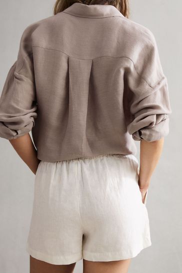 High waisted on sale drawstring shorts