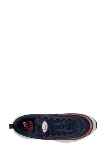 Buy Nike Blue Air Max 97 Trainers from Next Luxembourg