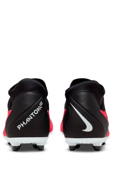 Nike Red Phantom Club Dynamic Firm Ground Football Boots