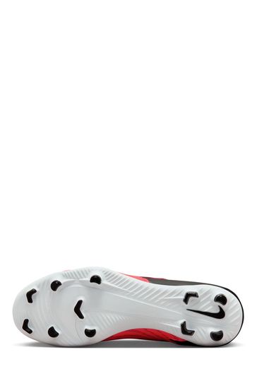 Nike Red Phantom Club Dynamic Firm Ground Football Boots