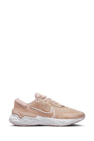 Nike running renew run trainers in outlet rose gold