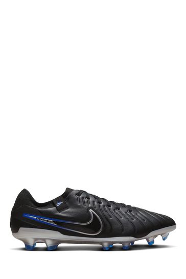 Nike Black Tiempo Legend 10 Pro Firm Ground Football Boots